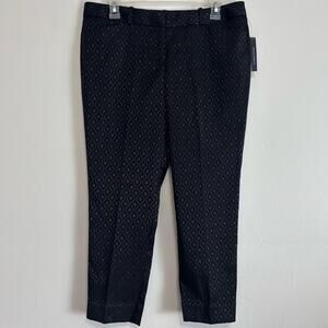 Worthington Black Slim Fit Ankle Pants NWT Size 8P